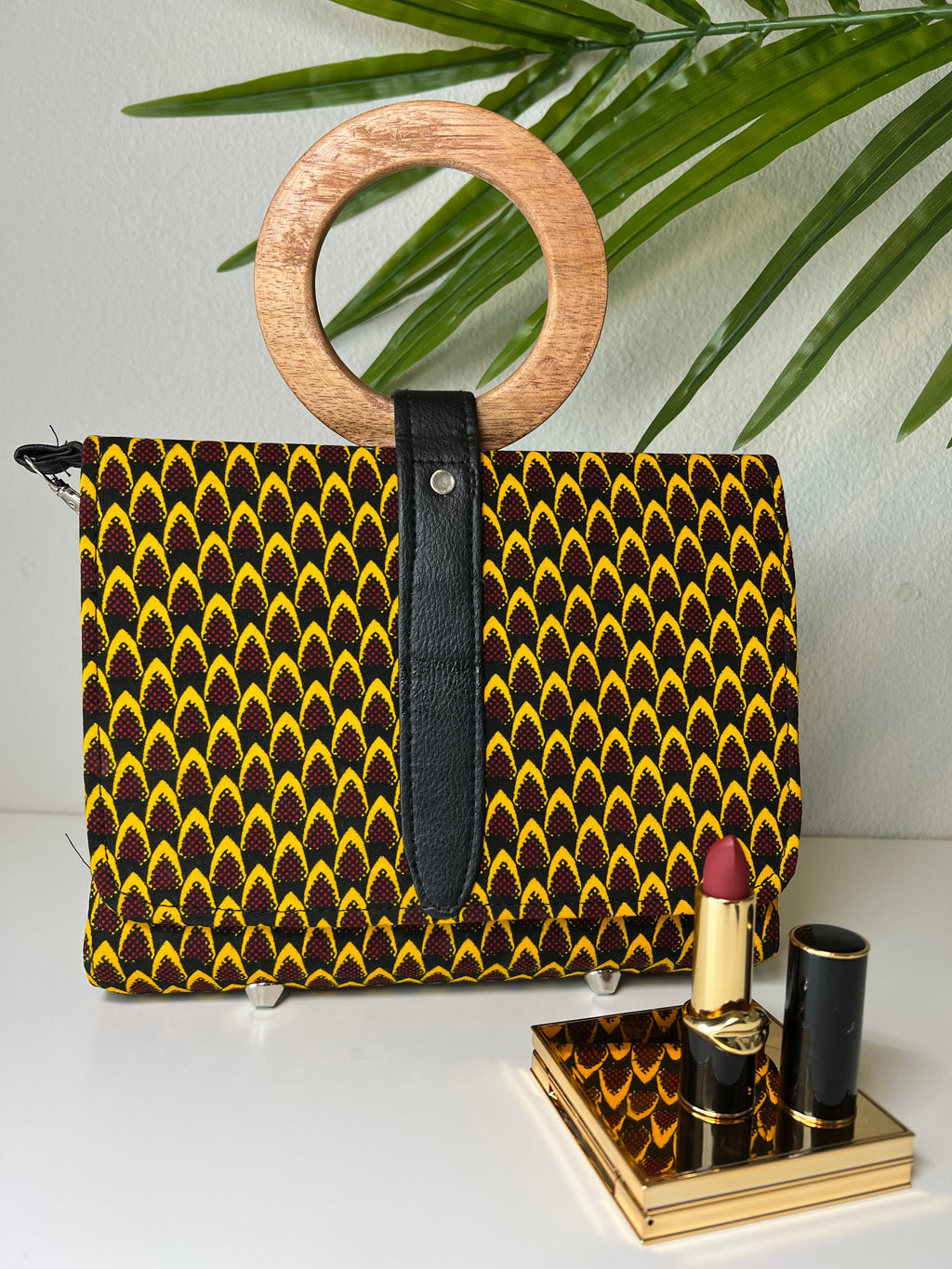 Aliyah African Print Hand Bag