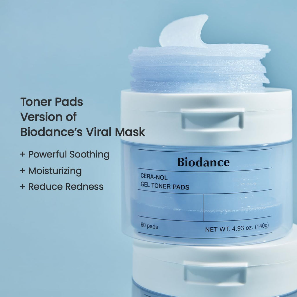 Biodance Cera-Nol Gel Toner Pads