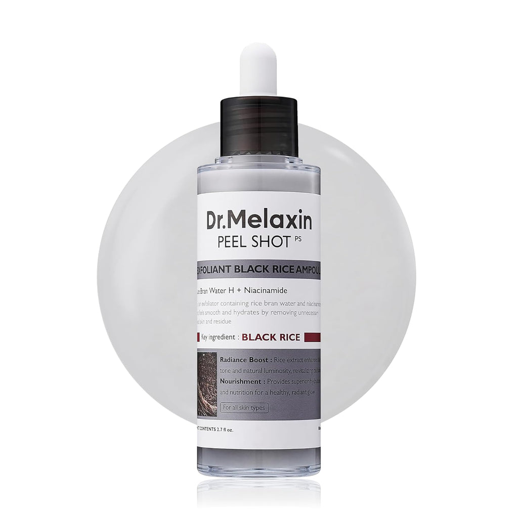 Dr. Melaxin Peel Shot Exfoliant Black Rice Ampoule