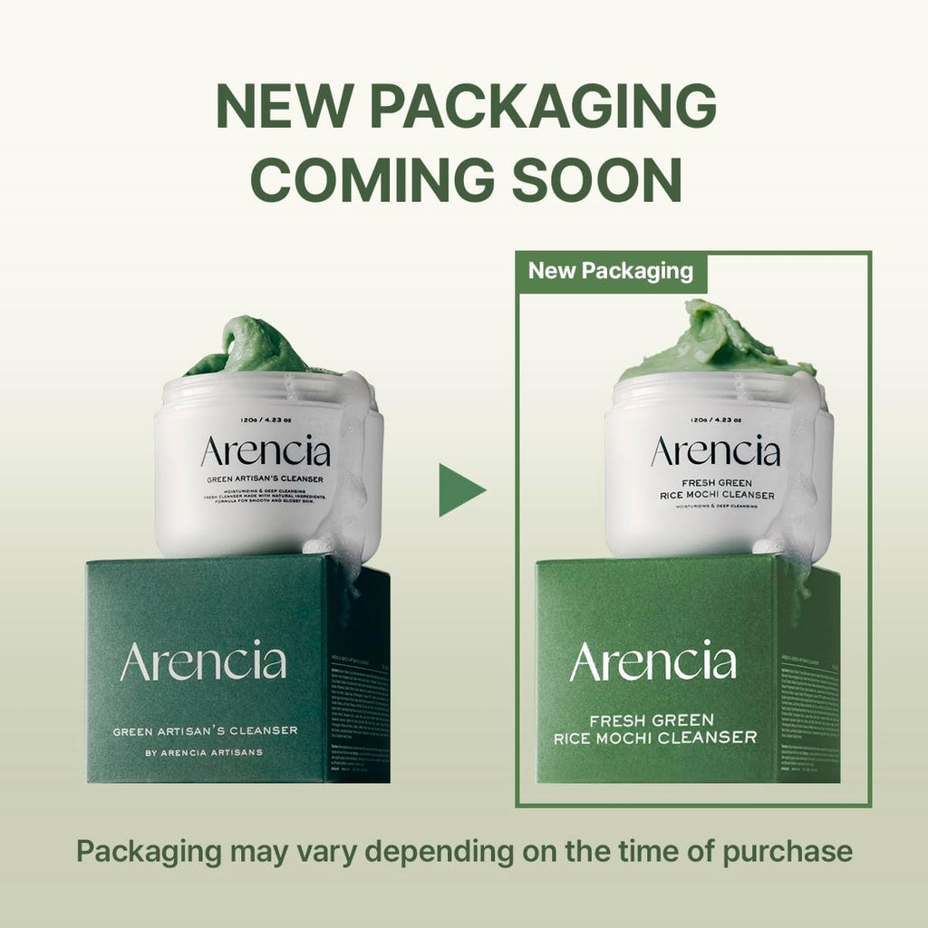 Arencia Fresh Green Rich Mochi Cleanser