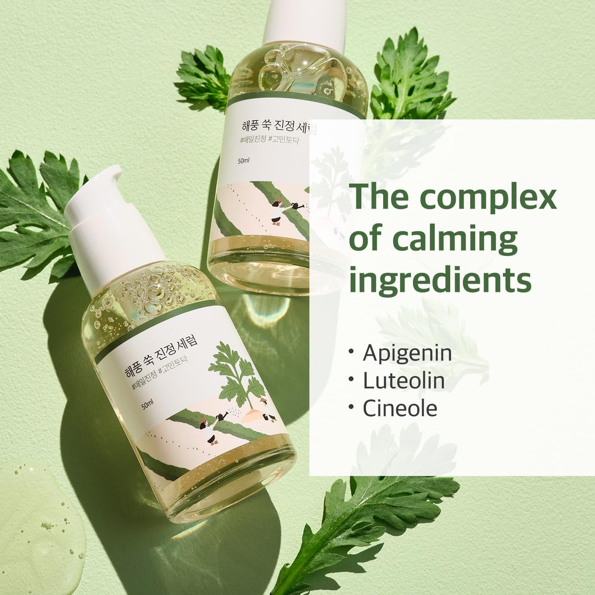 Round Lab Mugwort Calming Serum