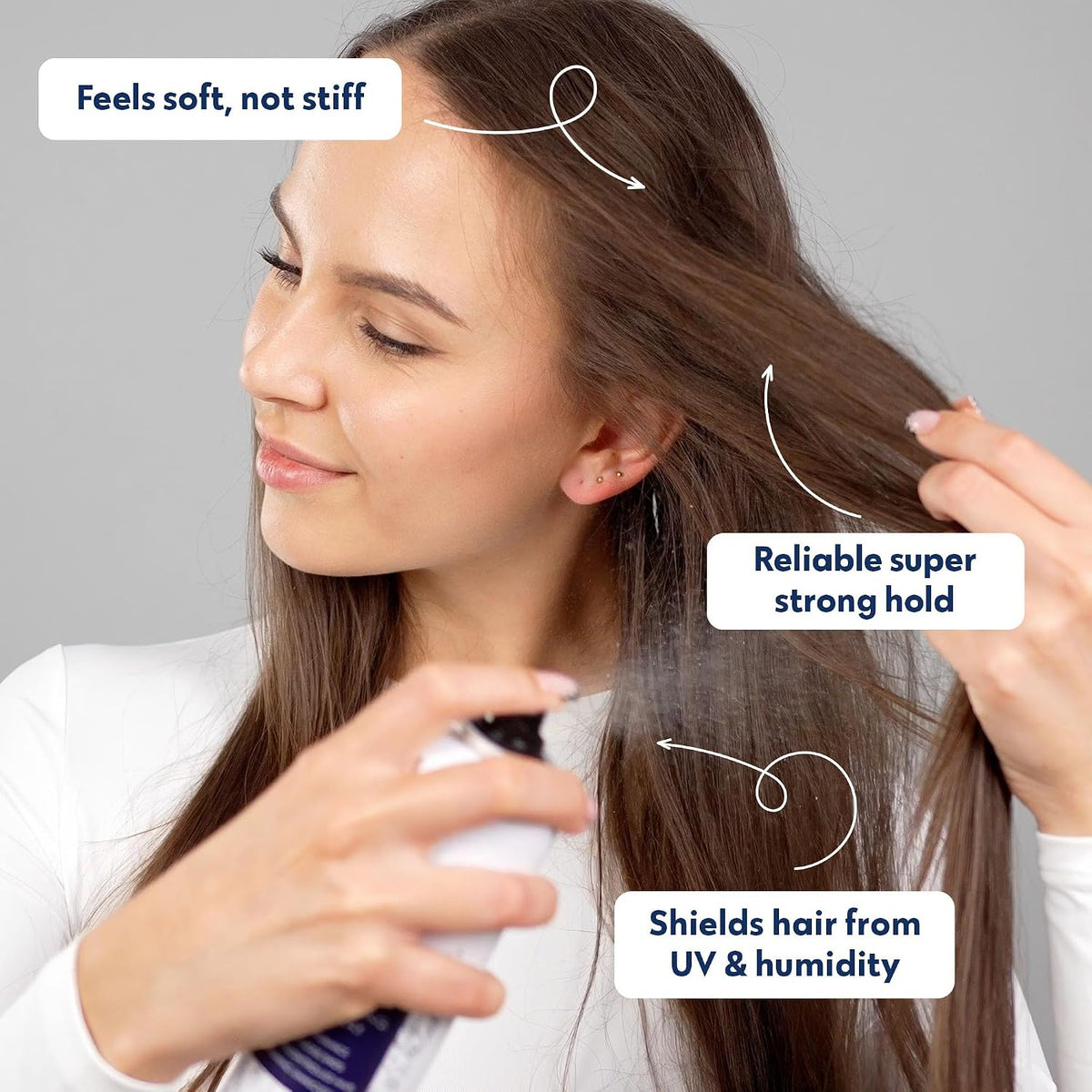 Sensitive Super Strong Hold Hairspray