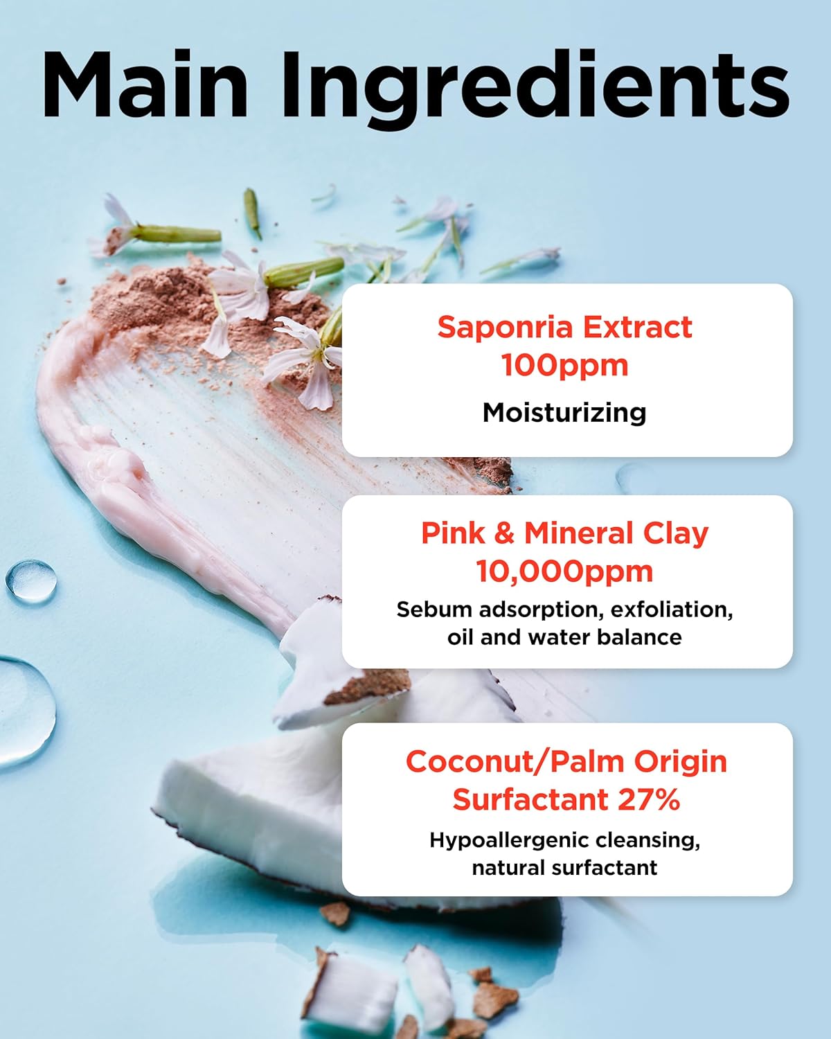 TOCOBO Coconut Clay Cleansing Foam