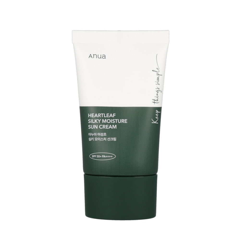 ANUA Heartleaf Silky Moisture Sun Cream