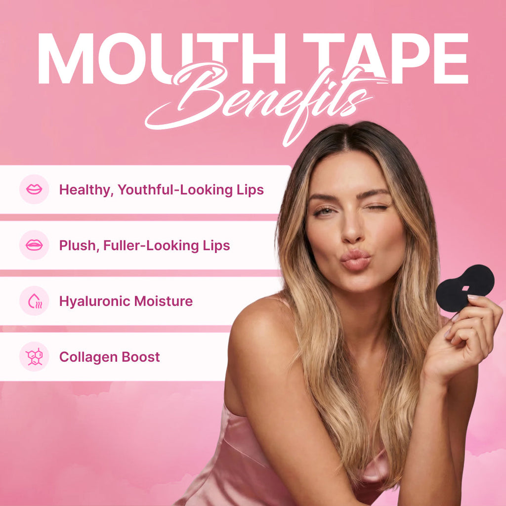 Muzzle® Beauty Hydrating Collagen Mouth Tape (Medium Hold)