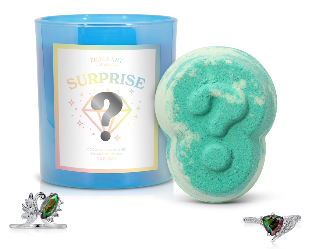 Surprise - Candle and Bath Bomb Set
