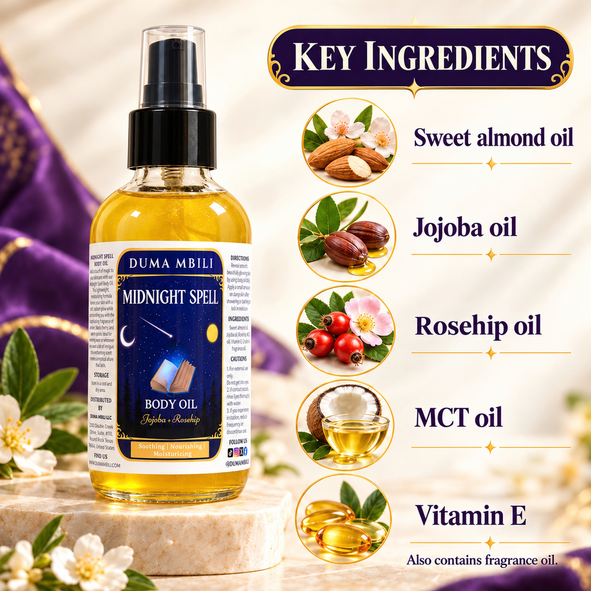Midnight Spell Body Oil