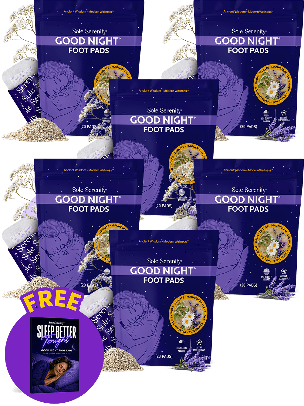 Detox Foot Pads Good Night Sleep