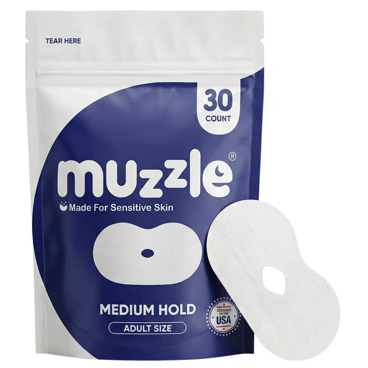 Muzzle® Mouth Tape For Adults (Extra Sensitive)
