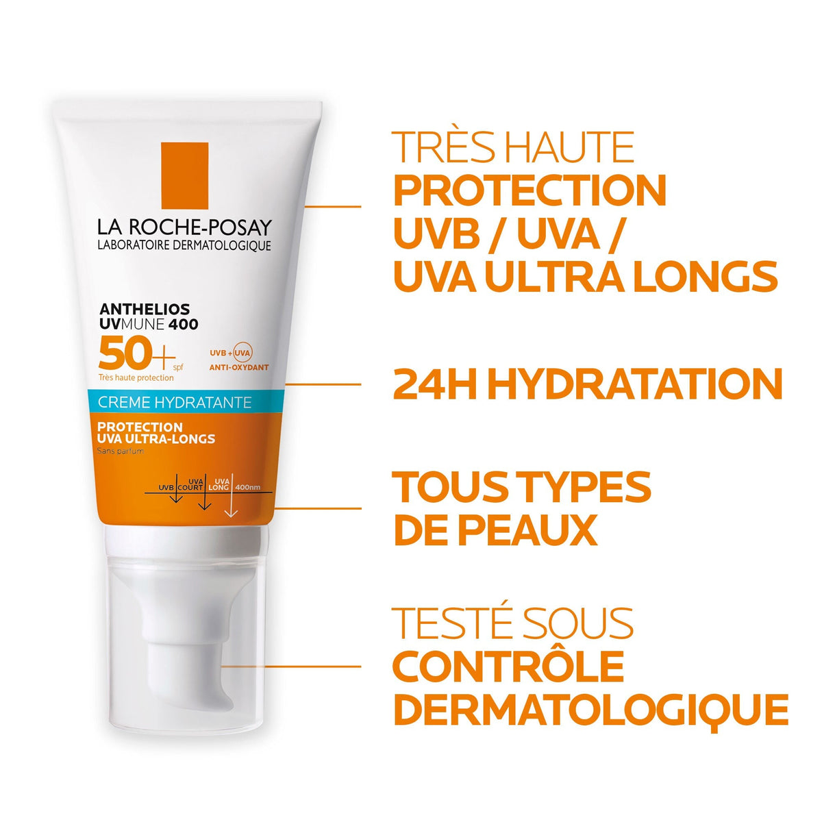 La Roche-Posay Anthelios UVMUNE 400 Moisturizing Cream SPF 50+