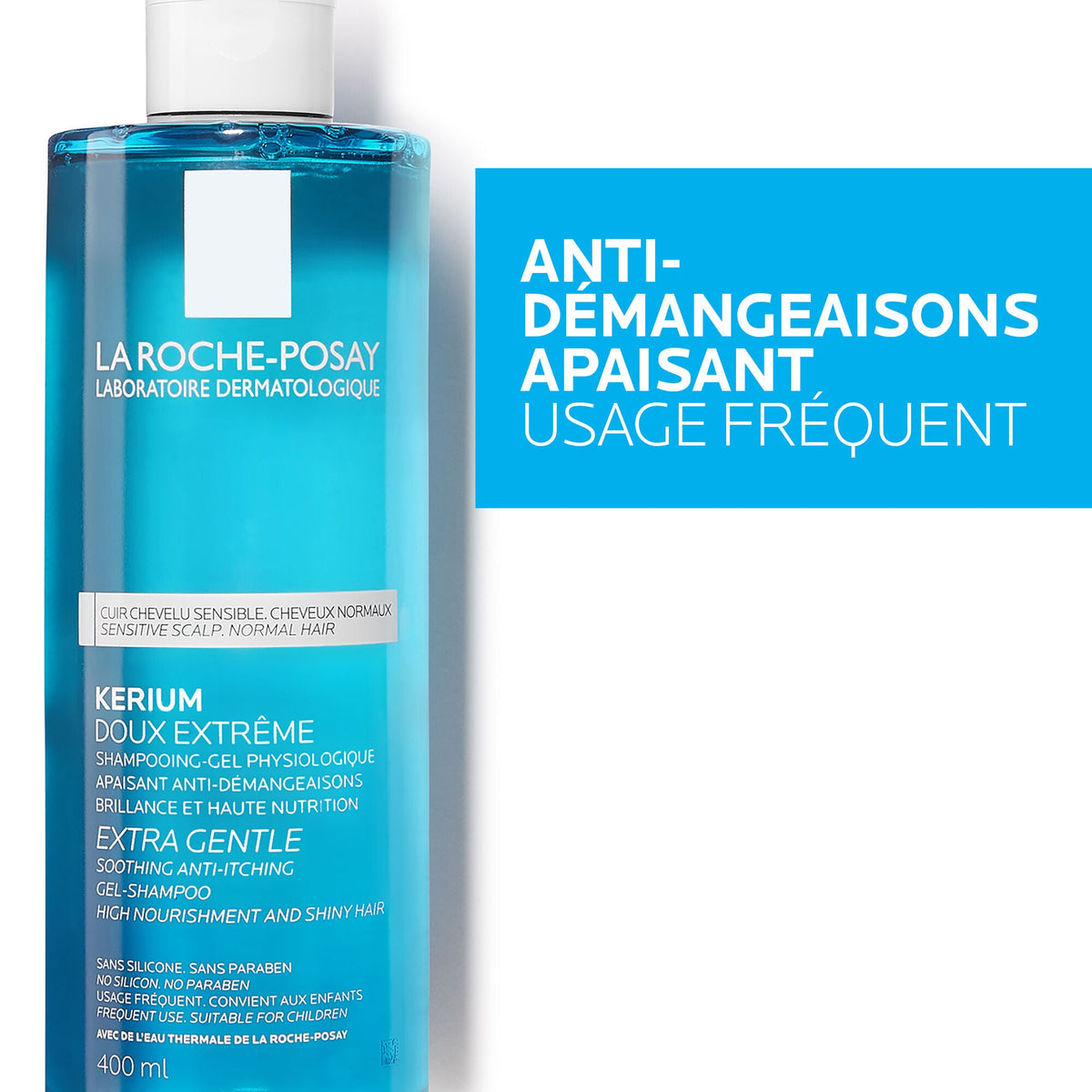 La Roche-Posay Kérium Gentle Shampoo for Sensitive Scalp