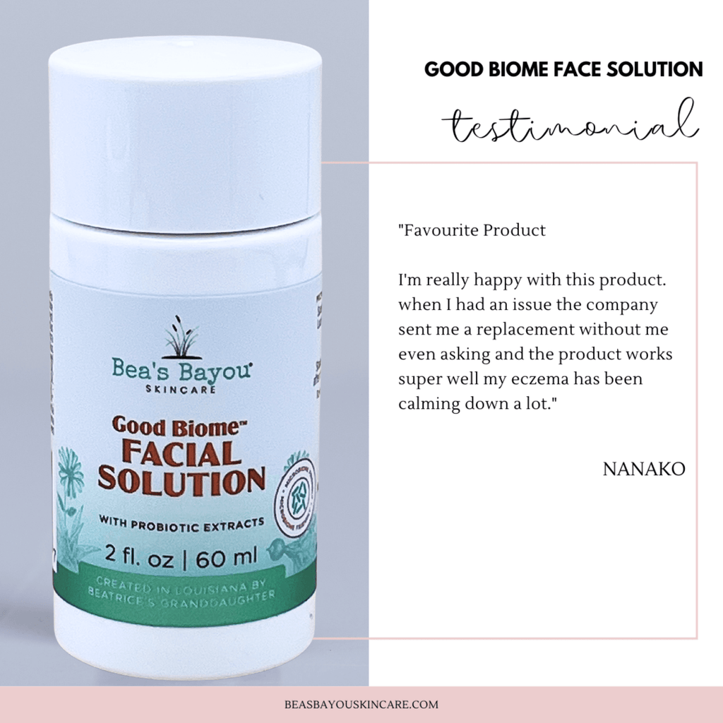 Prebiotic Facial Solution: Liquid AHA + BHA Serum | YeastDefense®️