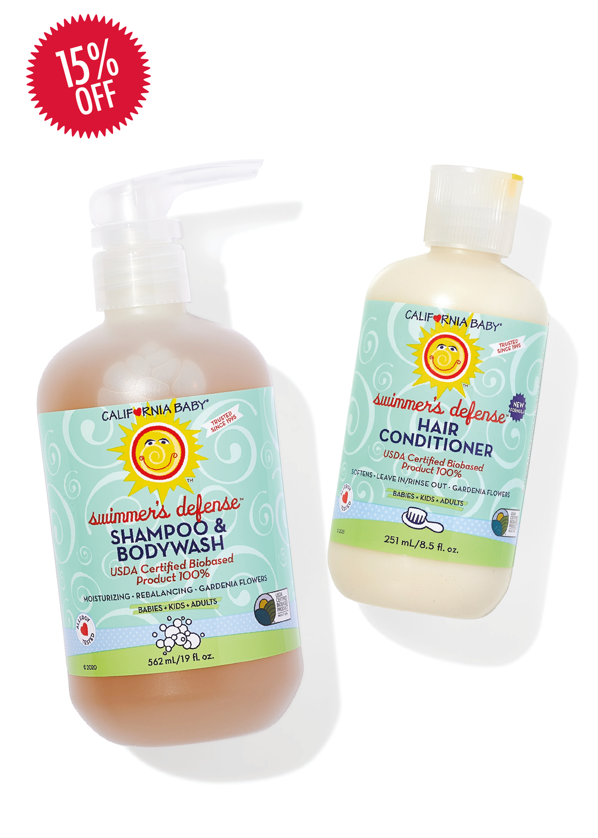 Swimmer's Defense™ Shampoo + Conditioner Bundle